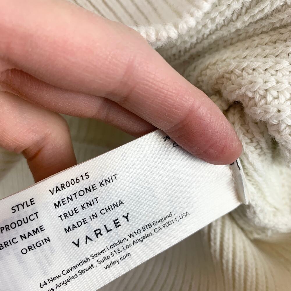 Varley Cream Sweater - Picture 8 of 8
